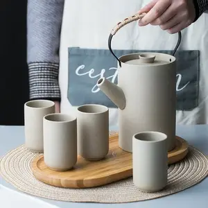 pitcher set teapot set with cups vintage teapot set