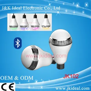 JK102 sound-effekt einstellung smart led-lampe lautsprecher