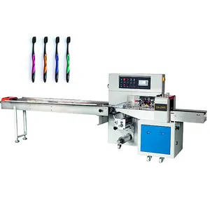 Automatic toothbrush plastic bags sealing packing machine