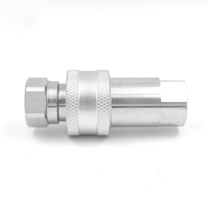 Sambungan Cepat NPT 1/2 Inci 5000 psi, Sambungan dan Pemutusan Cepat untuk Fitting Hidrolik - Product Image 1