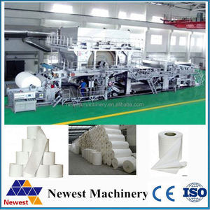 Tốt Nhất Bán Tự Động Nhà Vệ Sinh Mô Làm Cho Giá Máy/Nhà Vệ Sinh Giấy Nhà Máy Sản Xuất/Nhà Vệ Sinh Máy Giấy Dòng Đầy Đủ - Product Image 5