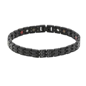 Bracelet <span class=keywords><strong>de</strong></span> montre en titane <span class=keywords><strong>argent</strong></span>é Nitrolube 2025, magnétique, 5 en 1, bracelet <span class=keywords><strong>de</strong></span> thérapie contre la douleur, ensemble <span class=keywords><strong>de</strong></span> bijoux <span class=keywords><strong>de</strong></span> santé - Product Image 3
