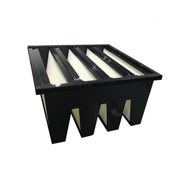 Компактный воздушный фильтр 24x24x12 98% MERV 16 Mini-Pleat V Cell