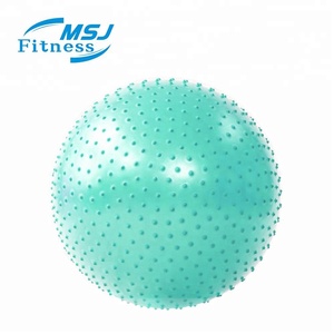MSJ 55cm PVC Gym <span class=keywords><strong>Yoga</strong></span> Gymnastik <span class=keywords><strong>ball</strong></span> für Körperform - Product Image 3