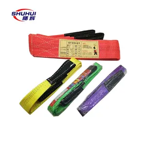 Fabricantes 1m 10m Poliéster e Nylon Webbing Sling Preço