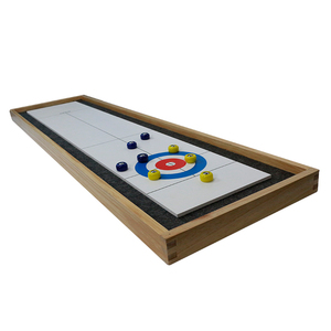 Shuffleboard และ Curling 2 in 1 ตารางเกมกระดาน 8 ลูกกลิ้ง - เหมาะสำหรับครอบครัวสนุก - Product Image 4