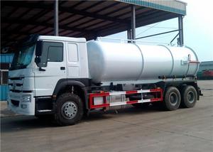 Nuovo camion pesante di aspirazione delle acque reflue HOWO 10 ruote 16000L ad alta pressione vuoto fossa settica di pompaggio fogna camion per la pulizia in vendita - Product Image 3