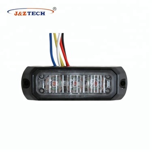 Barra DE LUZ DE <span class=keywords><strong>baliza</strong></span> de emergencia con luz estroboscópica LED automática de 9W con <span class=keywords><strong>16</strong></span> modos intermitentes para camiones todoterreno, remolques, vehículos - Product Image 1