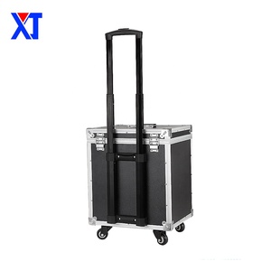 Tùy Chỉnh Bọt Nhôm Thí Điểm Trường Hợp Chuyến Bay Phụ Kiện Phần Cứng Với Tay Cầm Và Bánh Xe - Product Image 4