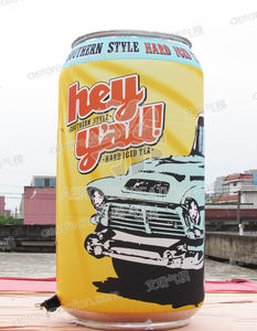 عرض ساخن أنشطة الترويج الإعلان نفخ التعبئة والتغليف العملاقة نفخ النبيذ نفخ يمكن نفخ البيرة يمكن - Product Image 2