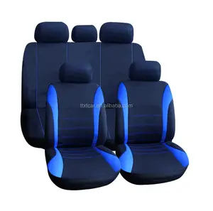 Wholesale Economic Car Sear Covers Polyester Fabric Materials Factory Supply Universal Car Interior Accessories Fit Most Cars