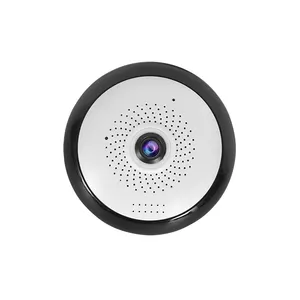 Jidetech – Fisheye panoramique 1080P pour l'intérieur de la maison, utilisant une caméra Wifi Portable sans fil 2MP caméra de sécurité IP