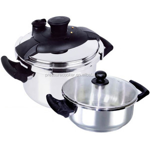 Olla <span class=keywords><strong>Arrocera</strong></span> de Acero Inoxidable 304 con Certificación CE, Olla a Presión de Inducción <span class=keywords><strong>Premier</strong></span> para Cocina - Product Image 4