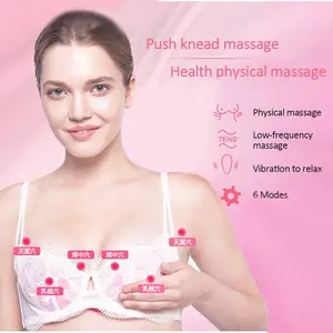 Meisityu-masseur vibrant chaud, à usage domestique, compression électrique, simulation d'acupression, soins des seins, massage