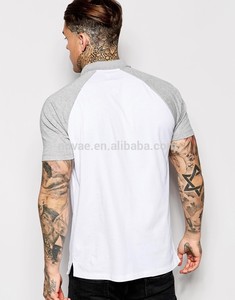 Col Polo <span class=keywords><strong>T</strong></span> Shirts 100 coton Polo Raglan à manches courtes brodé polos Logo personnalisé - Product Image 3