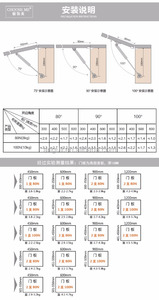 Resorte de Gas para Puerta de Armario de Cocina con Mecanismo de Elevación - Product Image 4