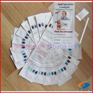 Greattop disposable alcohol tester oxidase new cheap one time saliva <strong>breathalyzer</strong> for self-test professional-test and home-use
