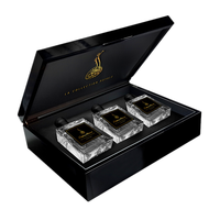 Boîte à parfum en bois de luxe personnalisée, vente en gros, flacon en verre, parfum, huile essentielle, coffret cadeau, boîte de rangement
