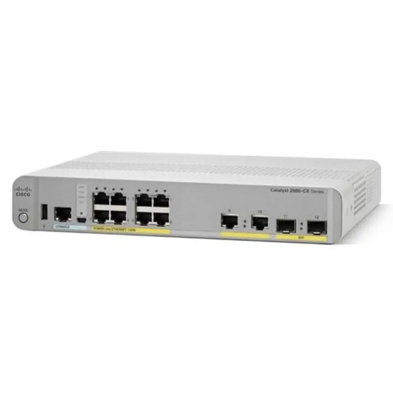 Used WS-C3560CX-8PC-S 8 port gigabit poe switch in good condition