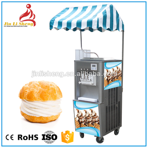 Máquina de helado hecho <span class=keywords><strong>en</strong></span> China, fabricante bajo costo gran capacidad softy helado precio de la máquina - Product Image 2