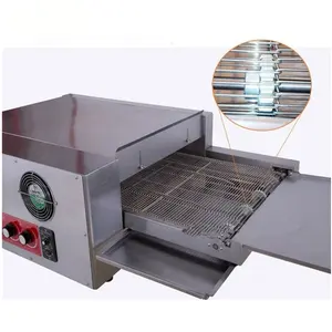 Snack Equipment Used Gas Mini Conveyor Pizza Oven Price