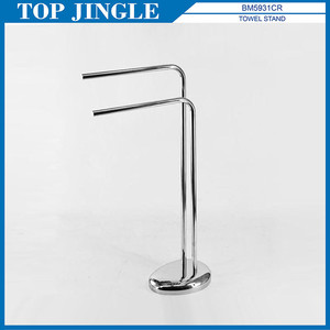 Porte-serviettes en forme de pavé à 2 niveaux pour hôtel et appartement - Product Image 1