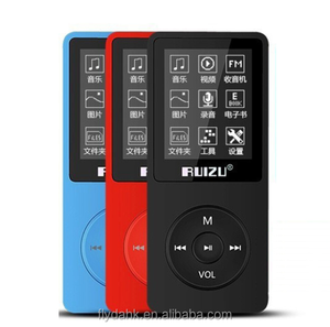 RUIZU X02 하이파이 <span class=keywords><strong>MP3</strong></span> 음악 플레이어 16GB 휴대용 스포츠 워크맨 1.8 인치 화면 지원 FM 라디오 전자 책 시계 레코더 MP4 - Product Image 2