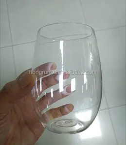 BPA משלוח קר לשתות משקה קפה פלסטיק כוסות יין משקפיים מחוסמת
