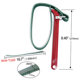 <span class=keywords><strong>Clé</strong></span> <span class=keywords><strong>à</strong></span> <span class=keywords><strong>sangle</strong></span> réglable pour <span class=keywords><strong>filtre</strong></span> <span class=keywords><strong>à</strong></span> <span class=keywords><strong>huile</strong></span> <span class=keywords><strong>à</strong></span> cartouche multi-usages - Product Image 2