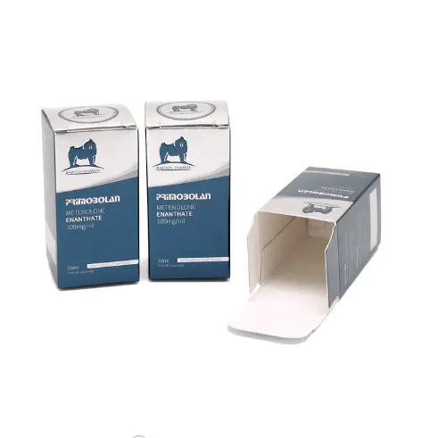 Free sample matt lamination printing paper 10 ml vial medicine bottle pill packaging box for medical pack