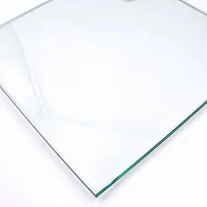 切割尺寸透明浮动10毫米12毫米厚无框钢化玻璃用于甲板栏杆