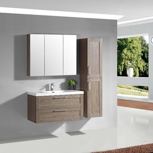 Chine Moderne En Gros Blanc Salle De Bains Armoires Avec Blum Handware - Product Image 1