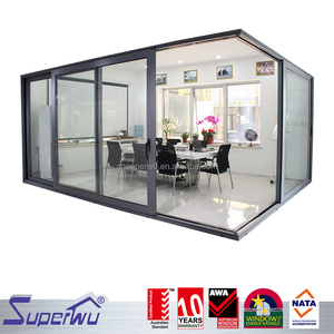 Lift & Cursore Storefront Porta Stile Tedesco Hardware Interni In Alluminio PORTE SCORREVOLI Partizione Porte In Alluminio Della Lega Europea - Product Image 4