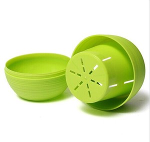 Mini Vase <span class=keywords><strong>de</strong></span> bonsaï <span class=keywords><strong>de</strong></span> petite taille pour plante, <span class=keywords><strong>Pot</strong></span> <span class=keywords><strong>de</strong></span> plante artificiel intelligent d'intérieur, petite Table <span class=keywords><strong>de</strong></span> fleurs pour la hydroponique, bon marché, 1 pièce - Product Image 3