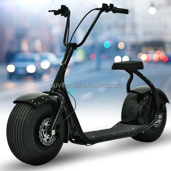 High Quality Two Wheel 1000w Citycoco Scooter, 60V Lithium Battery Self Balancing Electric Citycoco 2002/24/CE 2014/30/EU CE