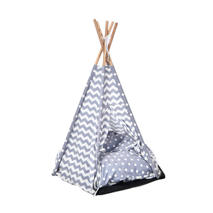 Tenda Teepee per Animali Domestici a Cinque Pali, Prezzo di Fabbrica, Vendita all'Ingrosso - Product Image 1