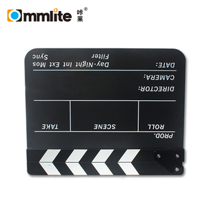 Commlite estúdios universais filmes diretor do filme marcador de ação clapper clapboard preto