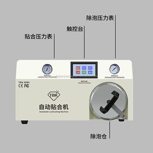 LAMINADOR polarizador de vidrio <span class=keywords><strong>Oca</strong></span>, reparación de laminación de 15 pulgadas, pantalla táctil LCD, <span class=keywords><strong>tablero</strong></span> de escritorio con eliminador de burbujas de aire incorporado, Tbk 408A - Product Image 4