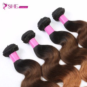body wave cheveux ondulés ombre 1b brun du Brésil cheveux humains vierges peut être teint <span class=keywords><strong>pas</strong></span> <span class=keywords><strong>cher</strong></span> - Product Image 2