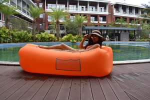 2017 El Más Nuevo Diseño de <span class=keywords><strong>la</strong></span> Patente de <span class=keywords><strong>Camping</strong></span> Saco de dormir Inflable Tumbona Perezoso - Product Image 1
