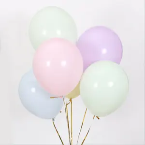 Dekoration 10 Zoll 100 Stück Rsets Großhandel Glänzende Latex Luftballons für Party Kostenlose Probe Großhandels preis Unisex Werbe spielzeug