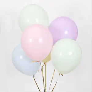 Balões de látex brilhantes para decoração de festas, balões redondos de 10 polegadas e 100 peças para decoração de aniversário