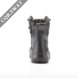 <span class=keywords><strong>Stivali</strong></span> da <span class=keywords><strong>uomo</strong></span> Anti-slittamento da combattimento neri/abbronzatura del deserto <span class=keywords><strong>con</strong></span> <span class=keywords><strong>cerniera</strong></span> in Nylon YKK suola <span class=keywords><strong>stivali</strong></span> di sicurezza EVA per l'inverno e l'estate - Product Image 4