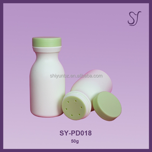 50g en plastique vide poudre shaker bouteille bébé de talc poudre bouteille pour soins de <span class=keywords><strong>la</strong></span> peau PD018 - Product Image 2