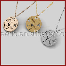 Colgante de pesas con mancuernas, collar de Fitness, joyería personalizada, resistente al agua, para gimnasio, venta al por mayor de fábrica - Product Image 4
