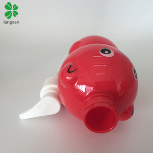 Caliente en goole mejor venta de 250ml de plástico de 8oz precioso animales de dibujos animados en forma de botella de loción para la loción del champú lavado a mano de jabón - Product Image 5