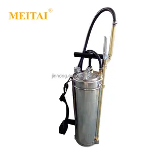 12L Metal Hand Operated High Pressure Compression Stainless Steel Sprayer with brass pump