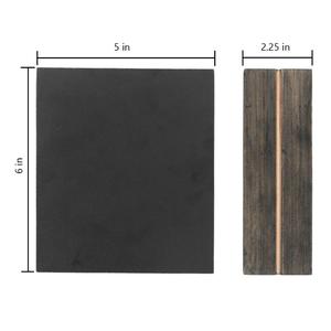 Formato personalizzato Adesivo Da Tavolo Scrivania Mini Segno Etichette di Scrittura Messaggio <span class=keywords><strong>Lavagna</strong></span> con il Basamento - Product Image 5