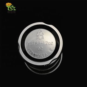 أكواب شفافة قابلة للتحلل الحيوي 100% من مادة PLA مع إمكانية طباعة شعار مخصص - Product Image 5