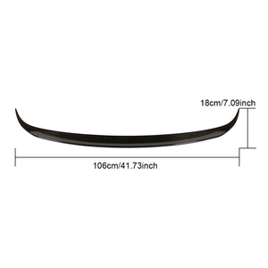 Fiber de carbone Spoiler de coffre pour <span class=keywords><strong>Tesla</strong></span> <span class=keywords><strong>Model</strong></span> <span class=keywords><strong>X</strong></span> P90 <span class=keywords><strong>75D</strong></span> P100 2016-2018 - Product Image 5